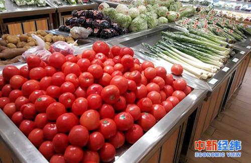 上周食用農產品價格漲幅回落，生產資料價格漲幅持平